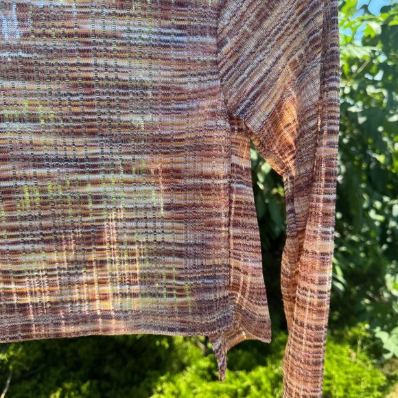 Button-up Patterned Cardigan - Picture 3 of 3